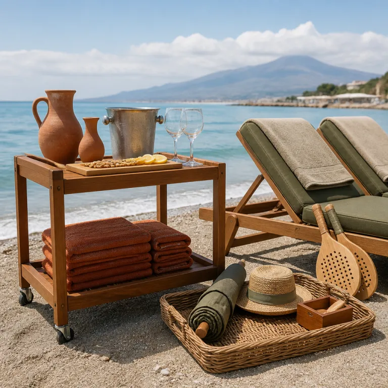 Elegant beach clubs in Taormina for a refined Sicilian seaside escape