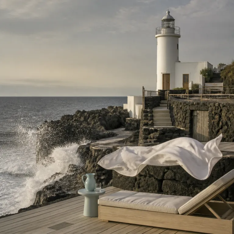 Capofaro: a lighthouse resort overlooking the Sicilian sea