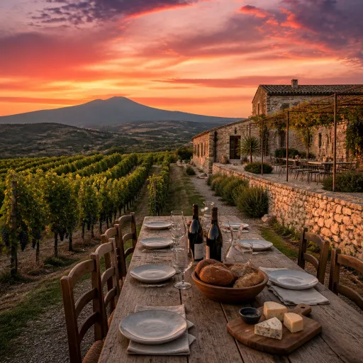 Wine and dinner: the Sicilian estates where the vineyard sets the menu